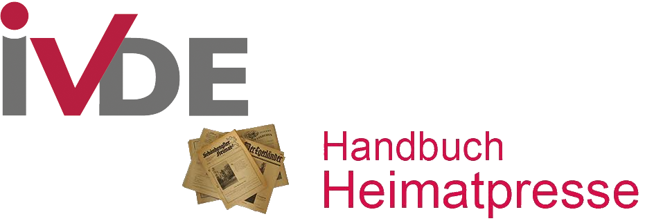 IVDE Freiburg Handbuch Heimatbriefe